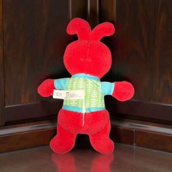 2011 Mattel Sing A Ma Jig Plush Red Retro Shirt Works Tested - Picture 2 of 3